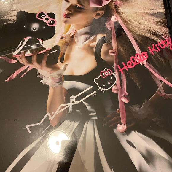 **🔥MAC Cosmetics x Hello Kitty promotional poster - Picture 3 of 3
